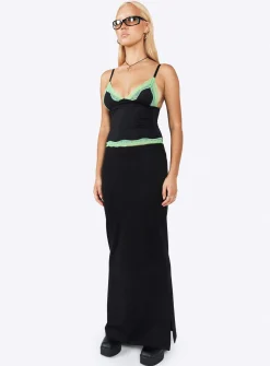 Princess Polly Dos Fitted Cami Top Black Sale