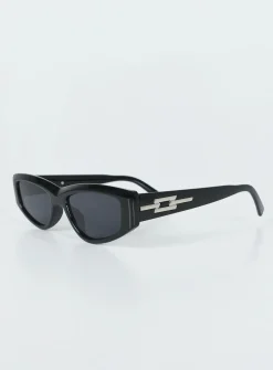 Princess Polly Durand Sunglasses Black Cheap
