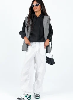 Princess Polly Edison Puffer Vest Grey Store