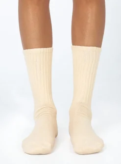 Princess Polly Effortlessly Chic Sock Pack Beige / Brown Discount