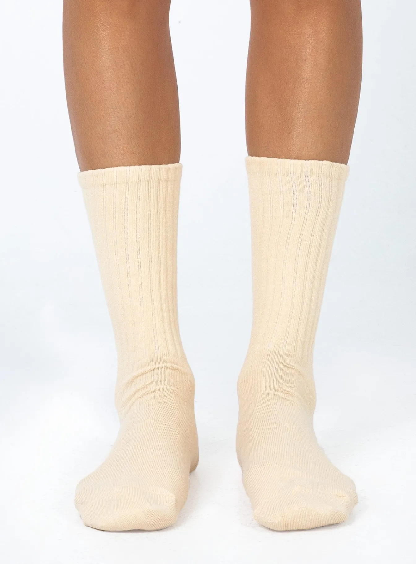Princess Polly Effortlessly Chic Sock Pack Beige / Brown Discount