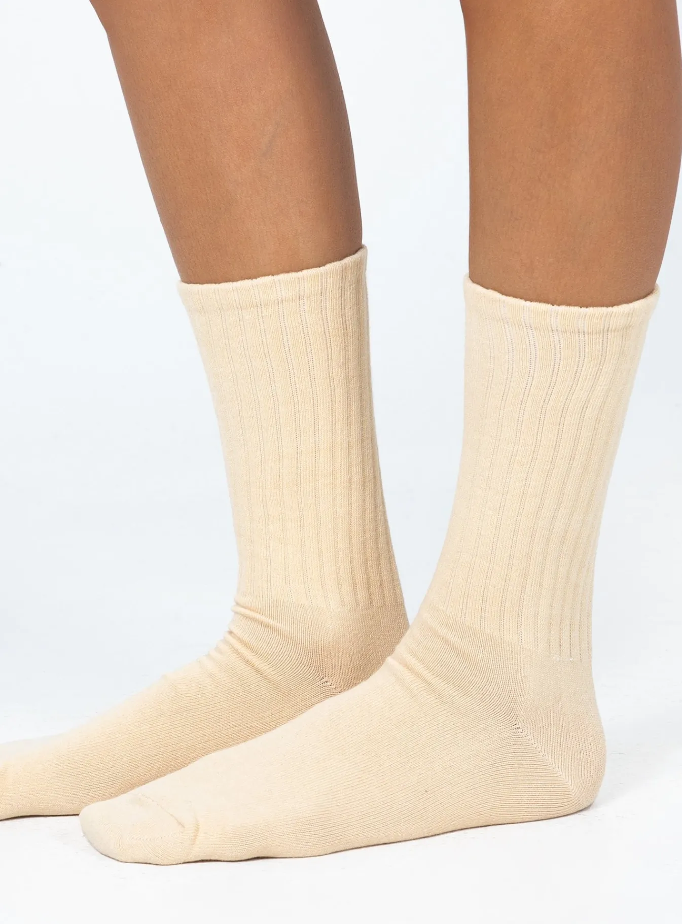Princess Polly Effortlessly Chic Sock Pack Beige / Brown Discount