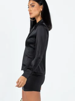 Princess Polly Eileen Set  Black Best