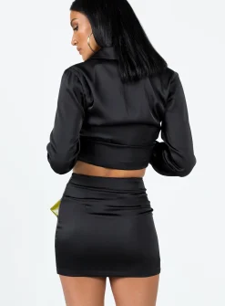 Princess Polly Eileen Set  Black Best
