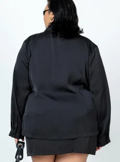 Princess Polly Eileen Setcurve   Black Discount