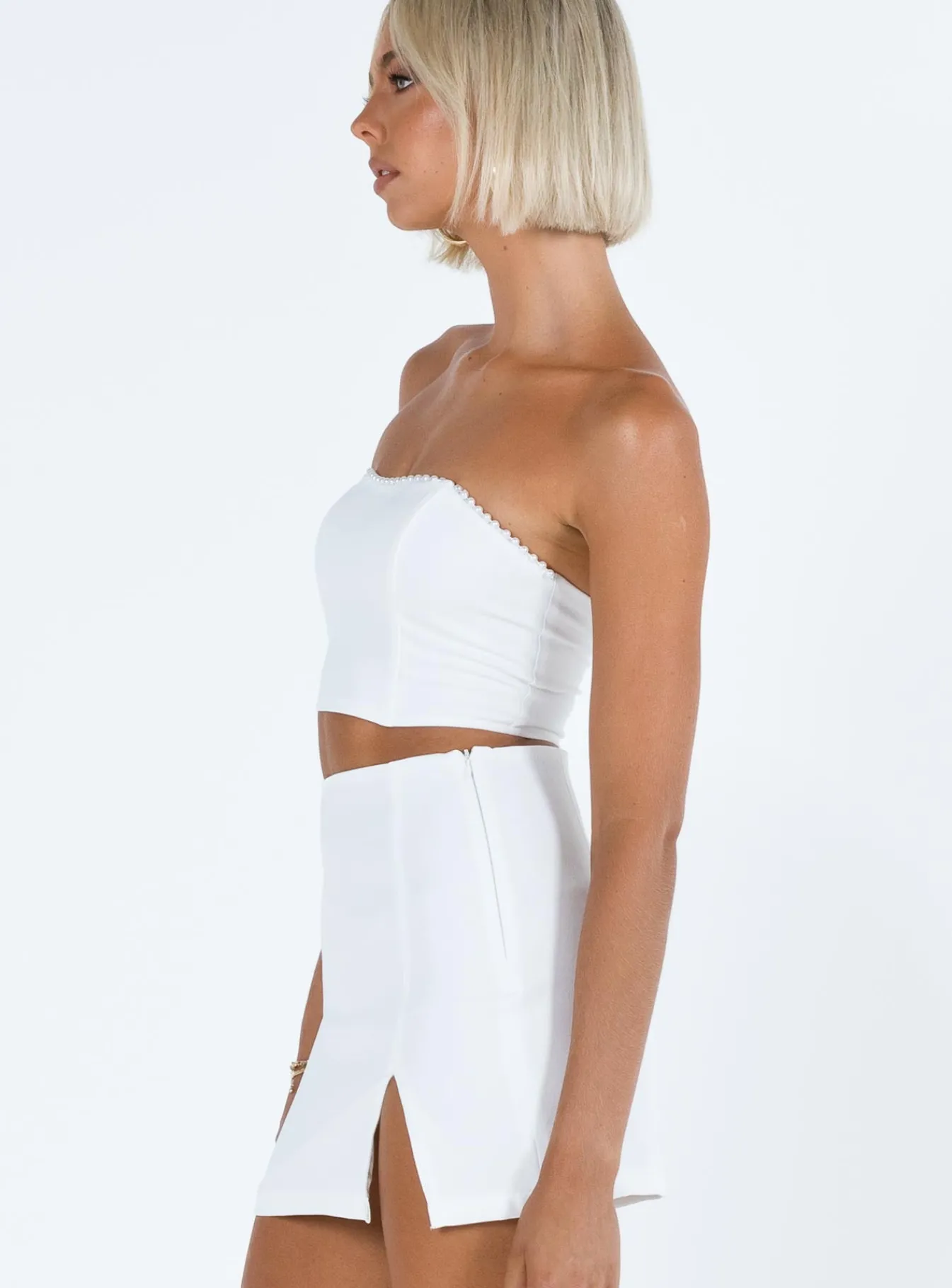 Princess Polly Elevate Set White Clearance