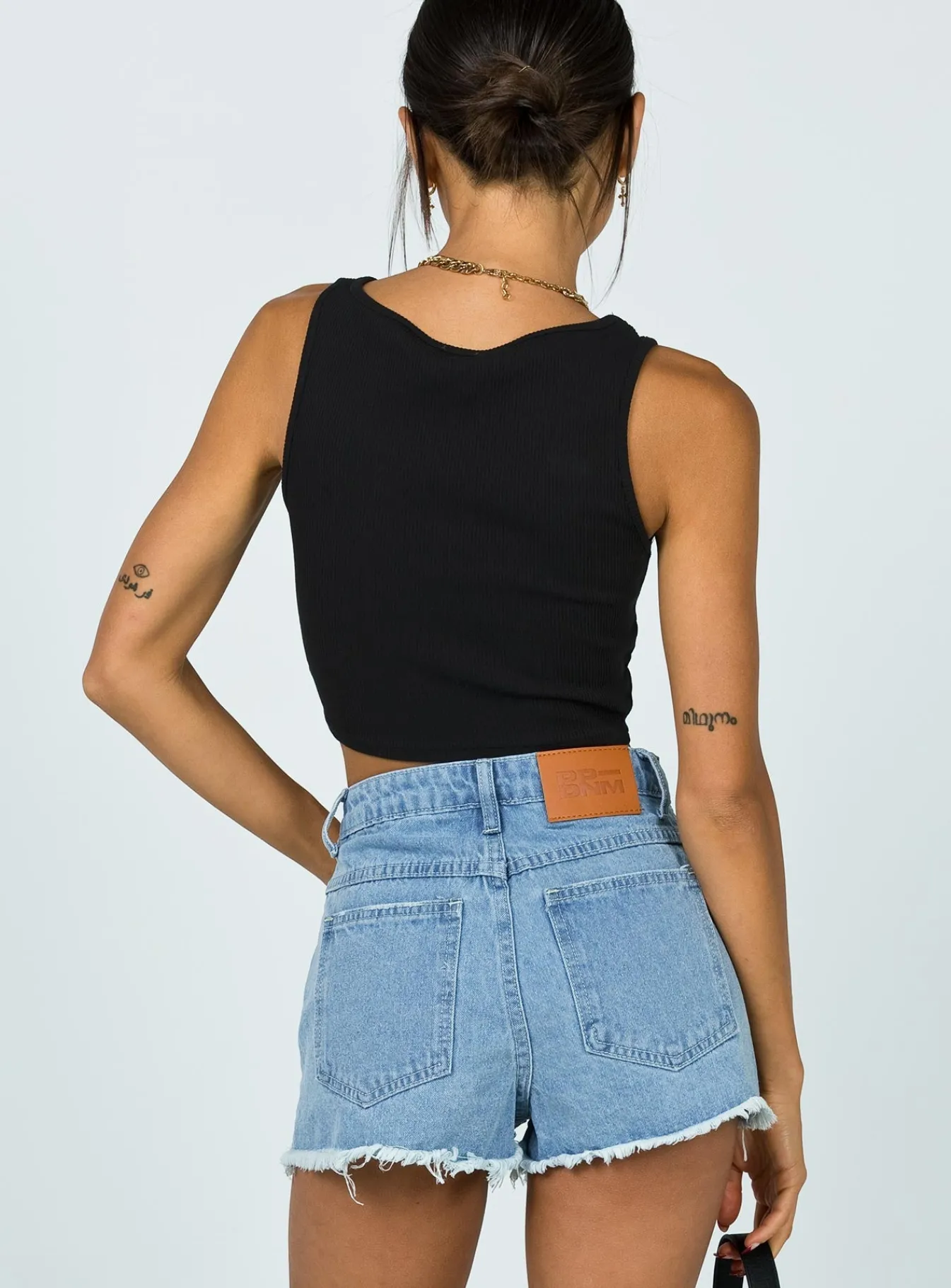 Princess Polly Elise Shorts Denim Online