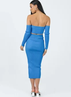Princess Polly Elka Set Blue Best