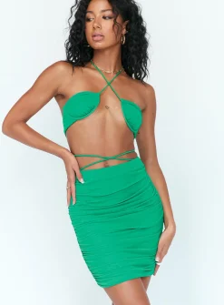 Princess Polly Ella Set  Green Clearance