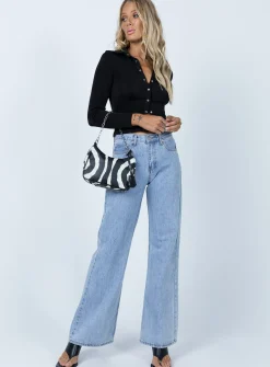 Princess Polly Elody Long Sleeve Top Black Online
