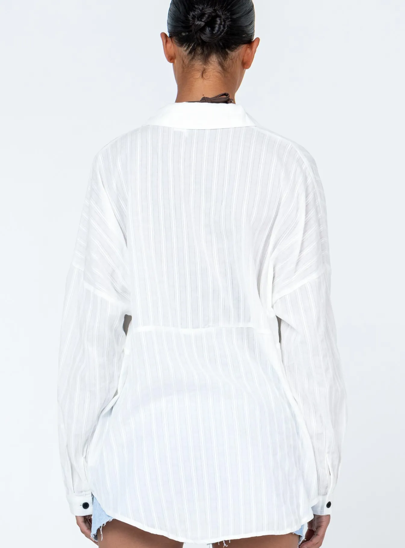 Princess Polly Elona Shirt White Discount
