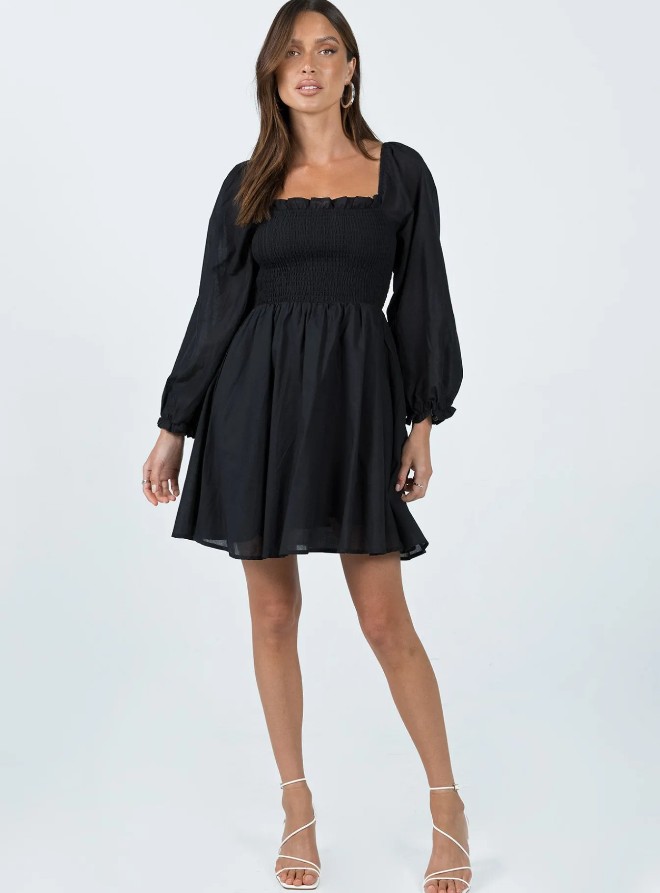 Princess Polly Elowen Mini Dress Black Sale