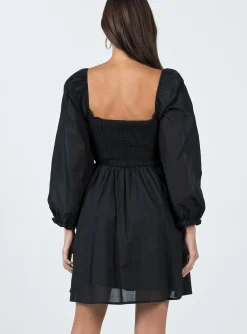 Princess Polly Elowen Mini Dress Black Sale