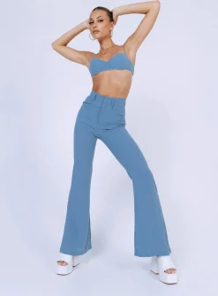 Princess Polly Elsie Set  Blue Fashion