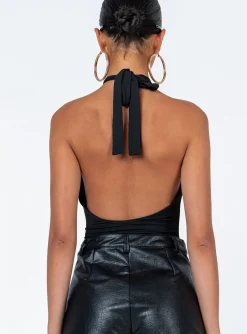 Princess Polly Elverta Bodysuit Black Store