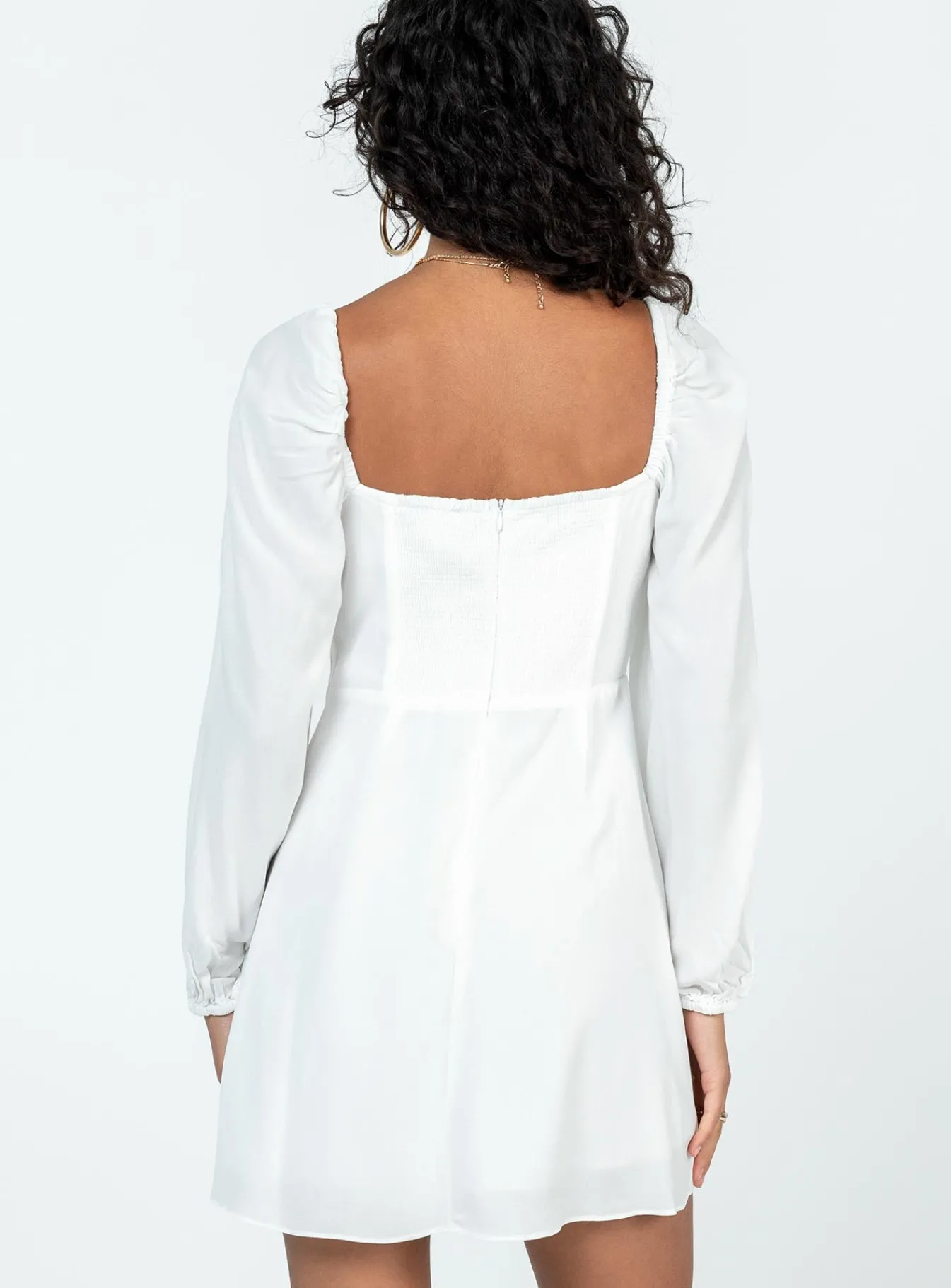 Princess Polly Elvira Mini Dress White Cheap