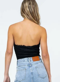 Princess Polly Elysia Bodysuit  Black Shop