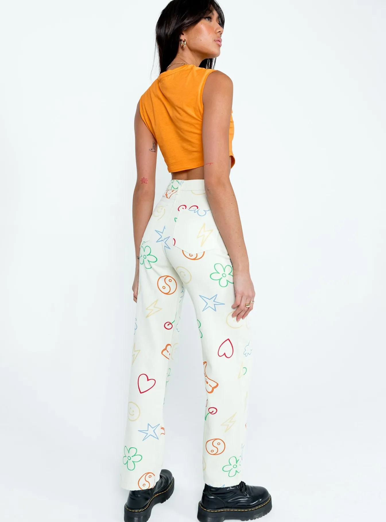 Princess Polly Emerson Pants Ecru Beige Fashion