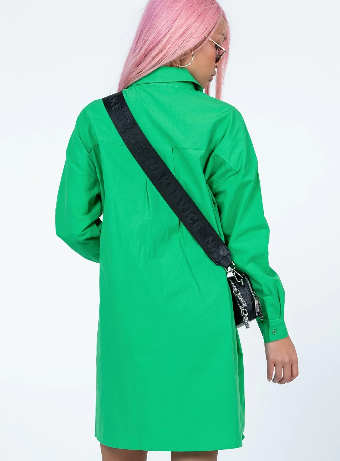 Princess Polly Emersyn Mini Dress Green Fashion