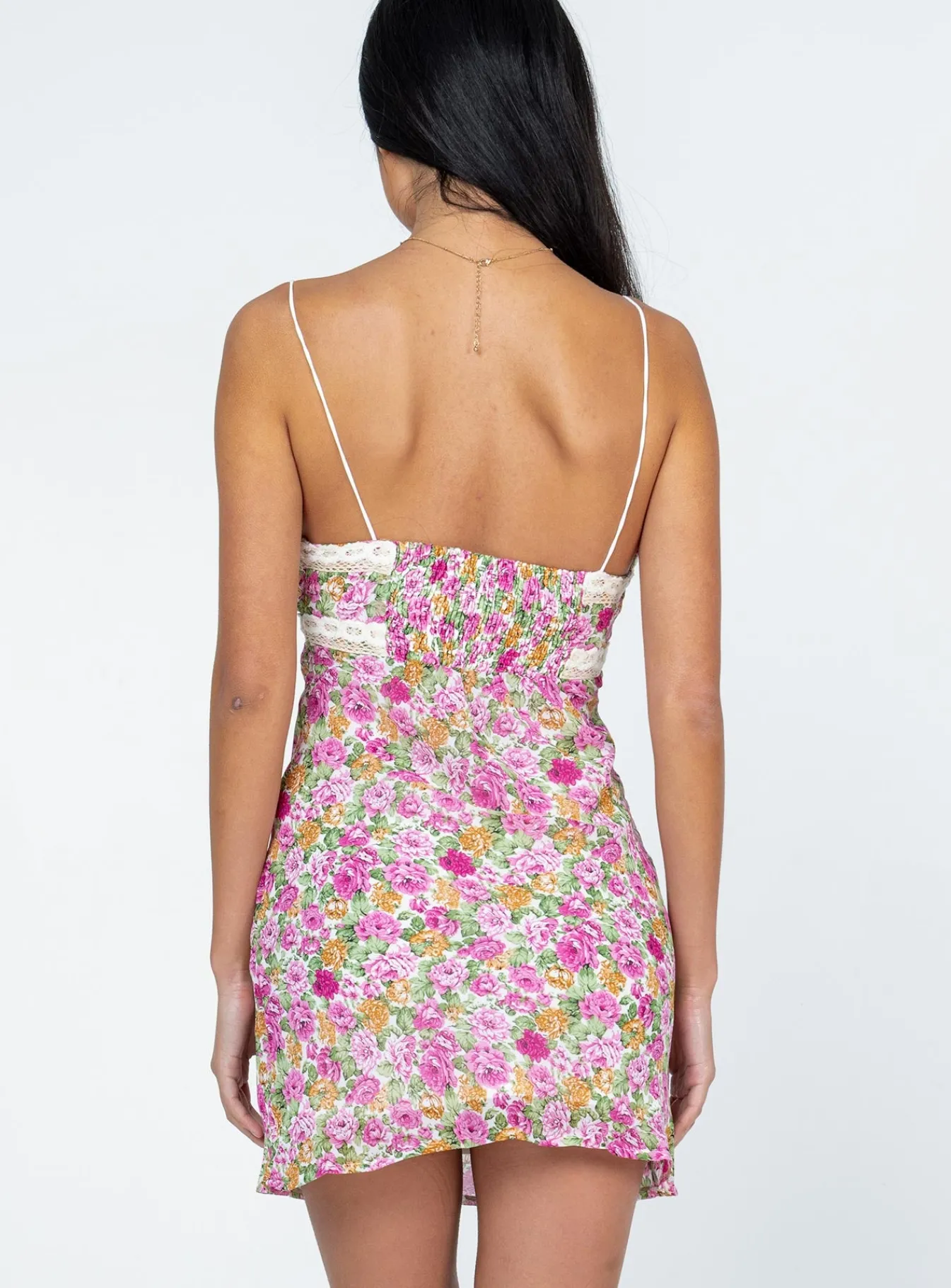 Princess Polly Emilee Mini Dressfloral Pink Online