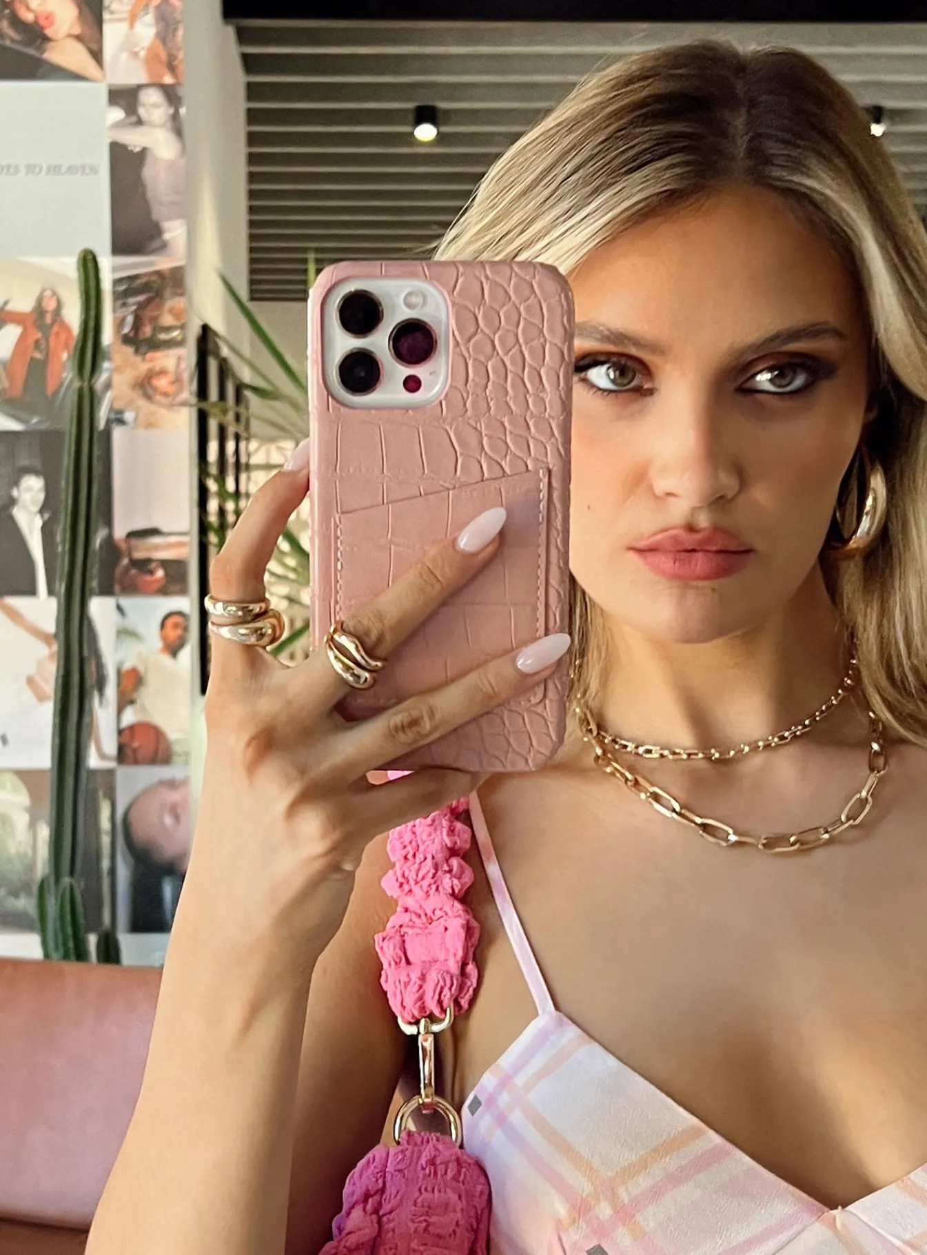Princess Polly Emilio Iphone Case Baby Pink Fashion