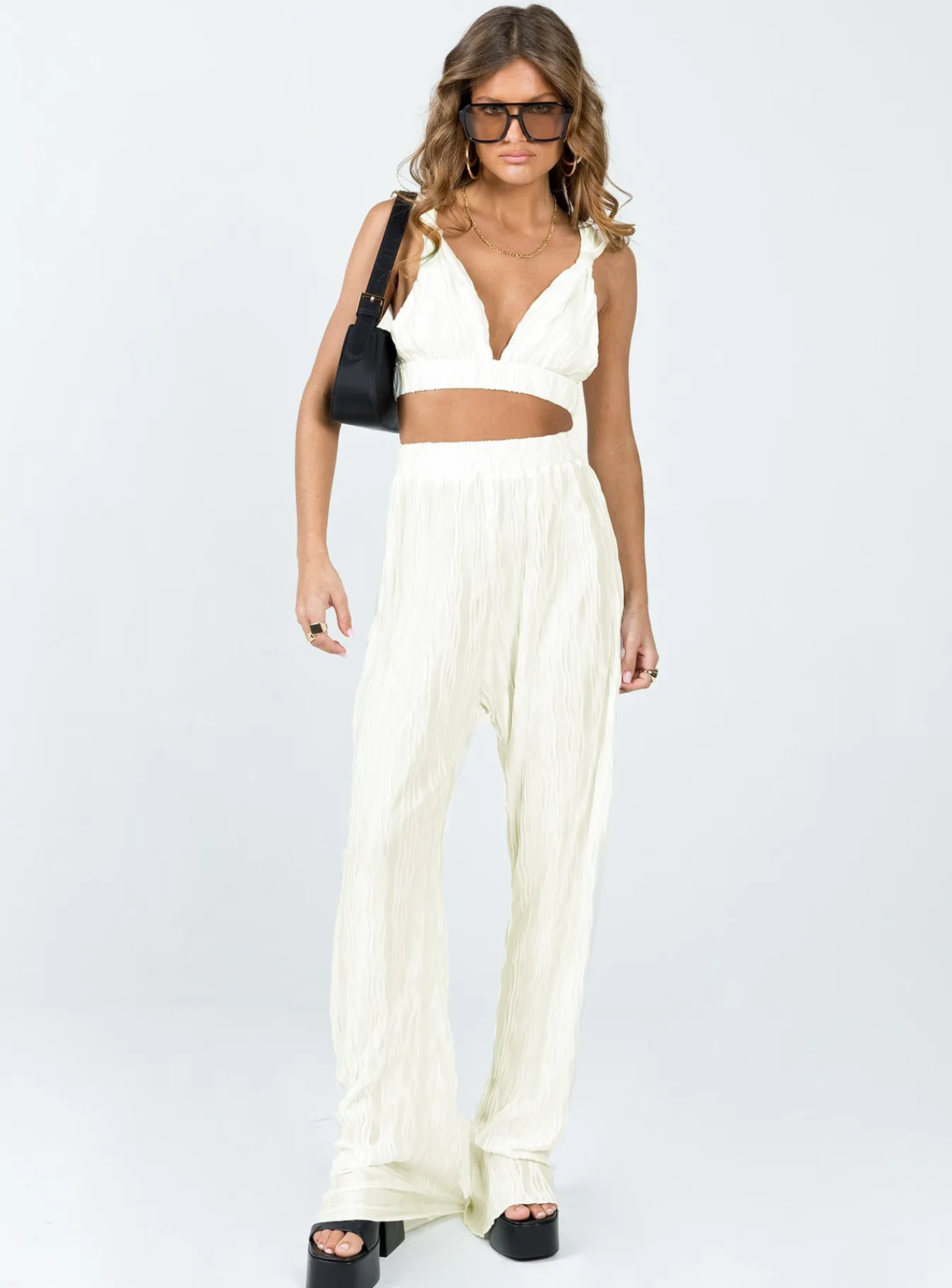 Princess Polly Emmett Set Cream Best Sale