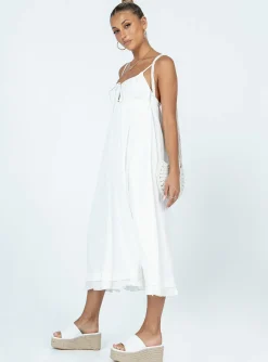 Princess Polly Empress Of Love Maxi Dress White Cheap