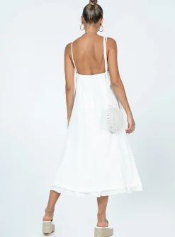 Princess Polly Empress Of Love Maxi Dress White Cheap