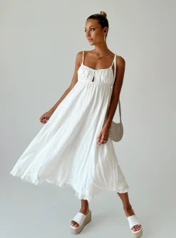Princess Polly Empress Of Love Maxi Dress White Cheap