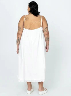 Princess Polly Empress Of Love Maxi Dresscurve White Best Sale