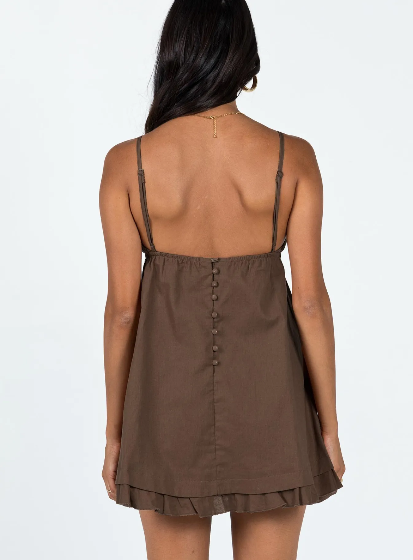 Princess Polly Empress Of Love Mini Dress Brown Best