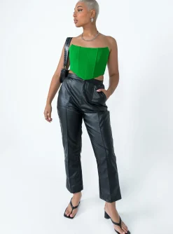 Princess Polly Encore Pants Black Shop