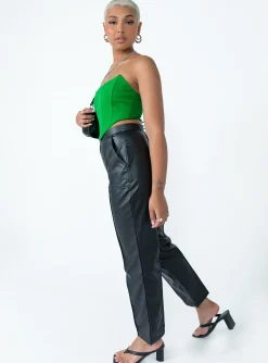 Princess Polly Encore Pants Black Shop