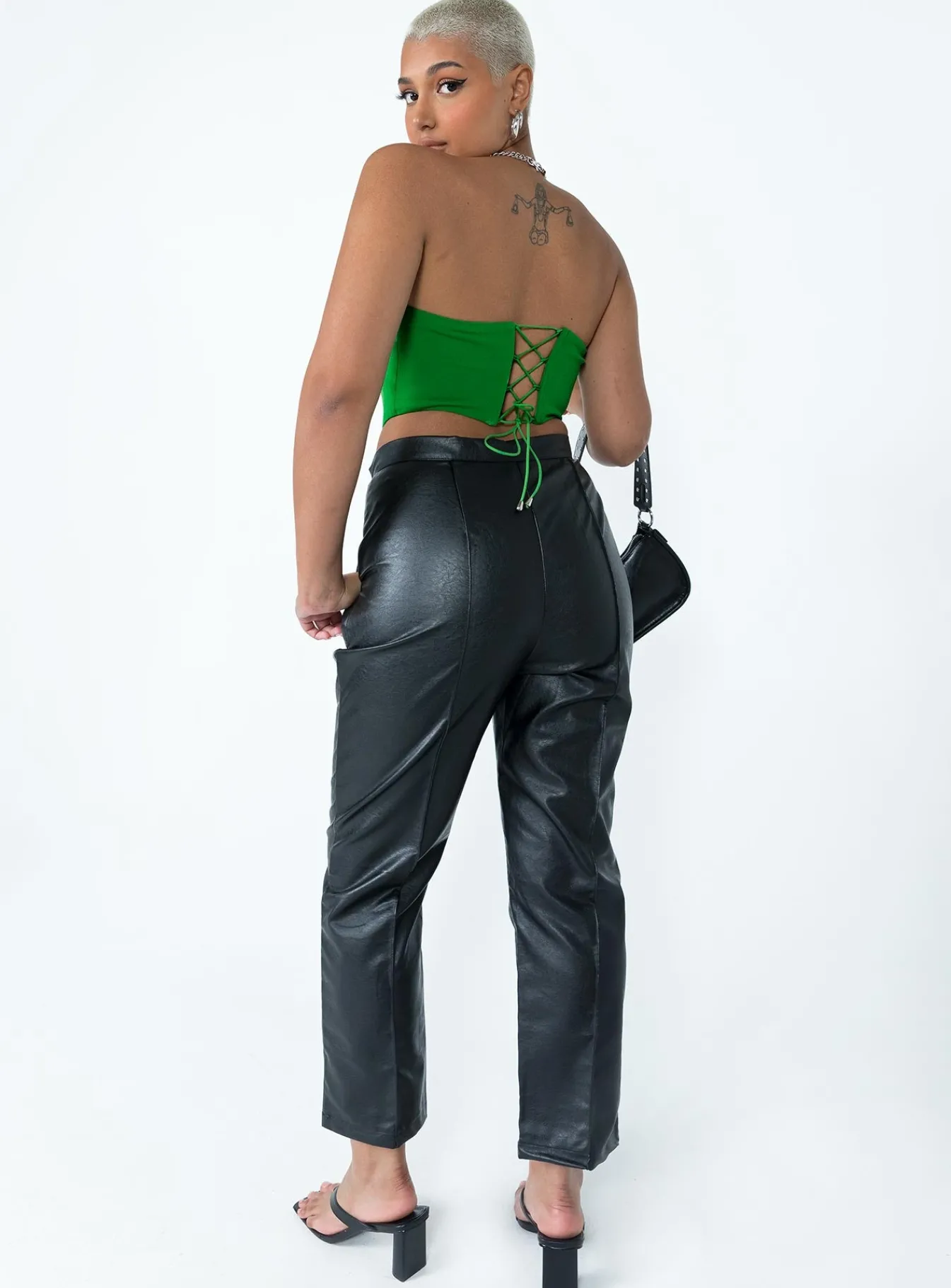 Princess Polly Encore Pants Black Shop