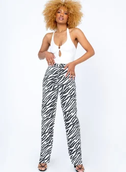 Princess Polly Enfield Bodysuit White Flash Sale