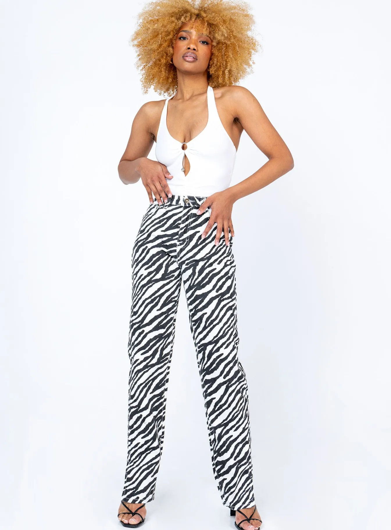 Princess Polly Enfield Bodysuit White Flash Sale