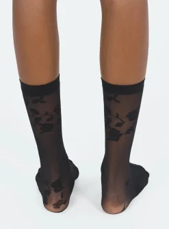 Princess Polly Epik Socks Black Sale