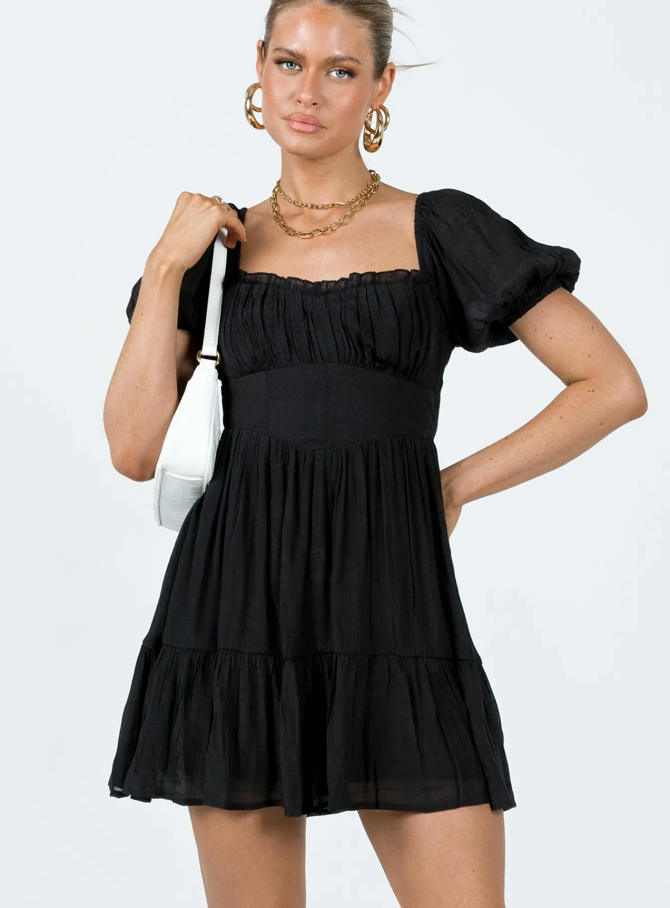 Princess Polly Ethan Mini Dress Black Best Sale