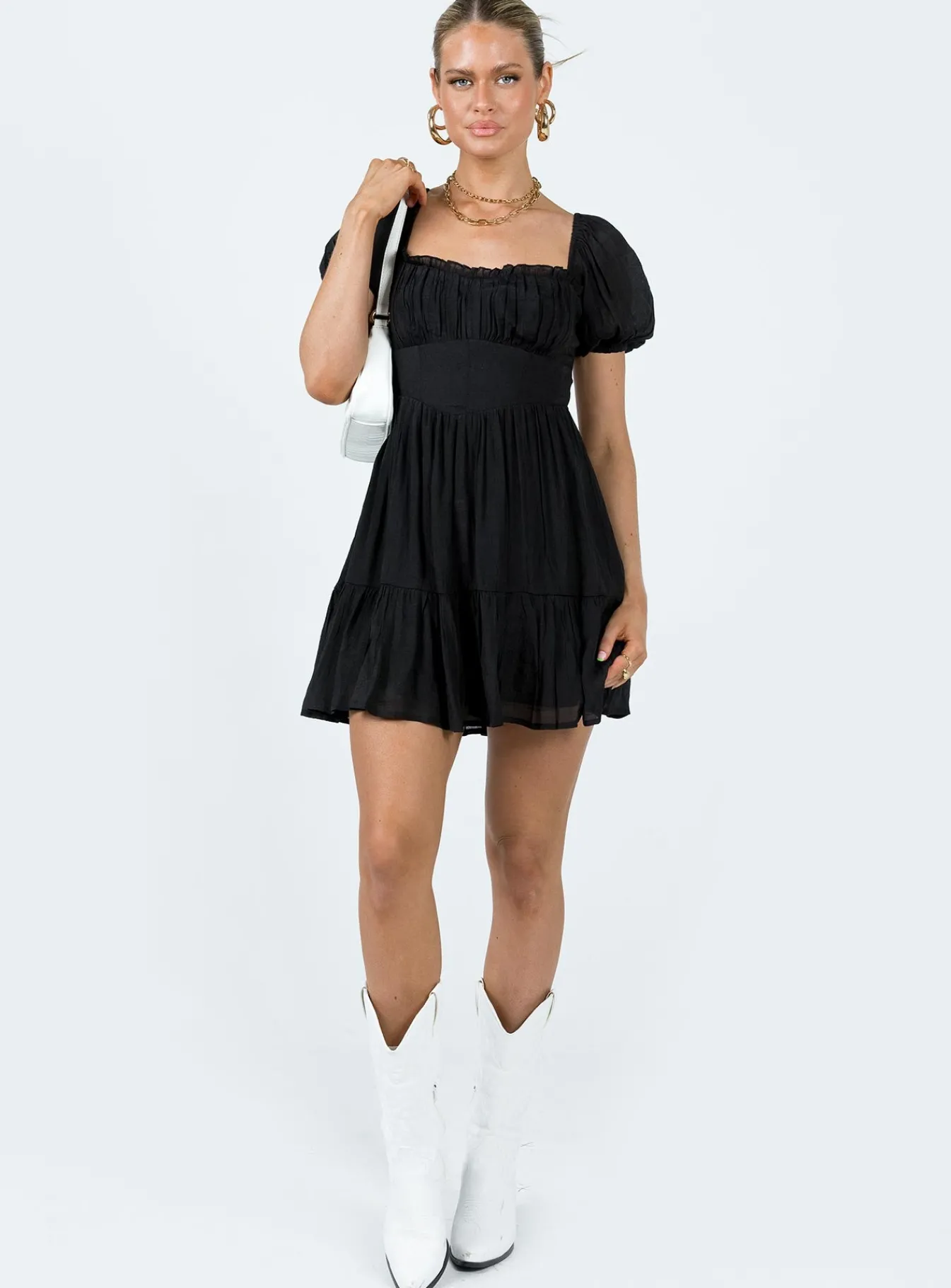 Princess Polly Ethan Mini Dress Black Best Sale