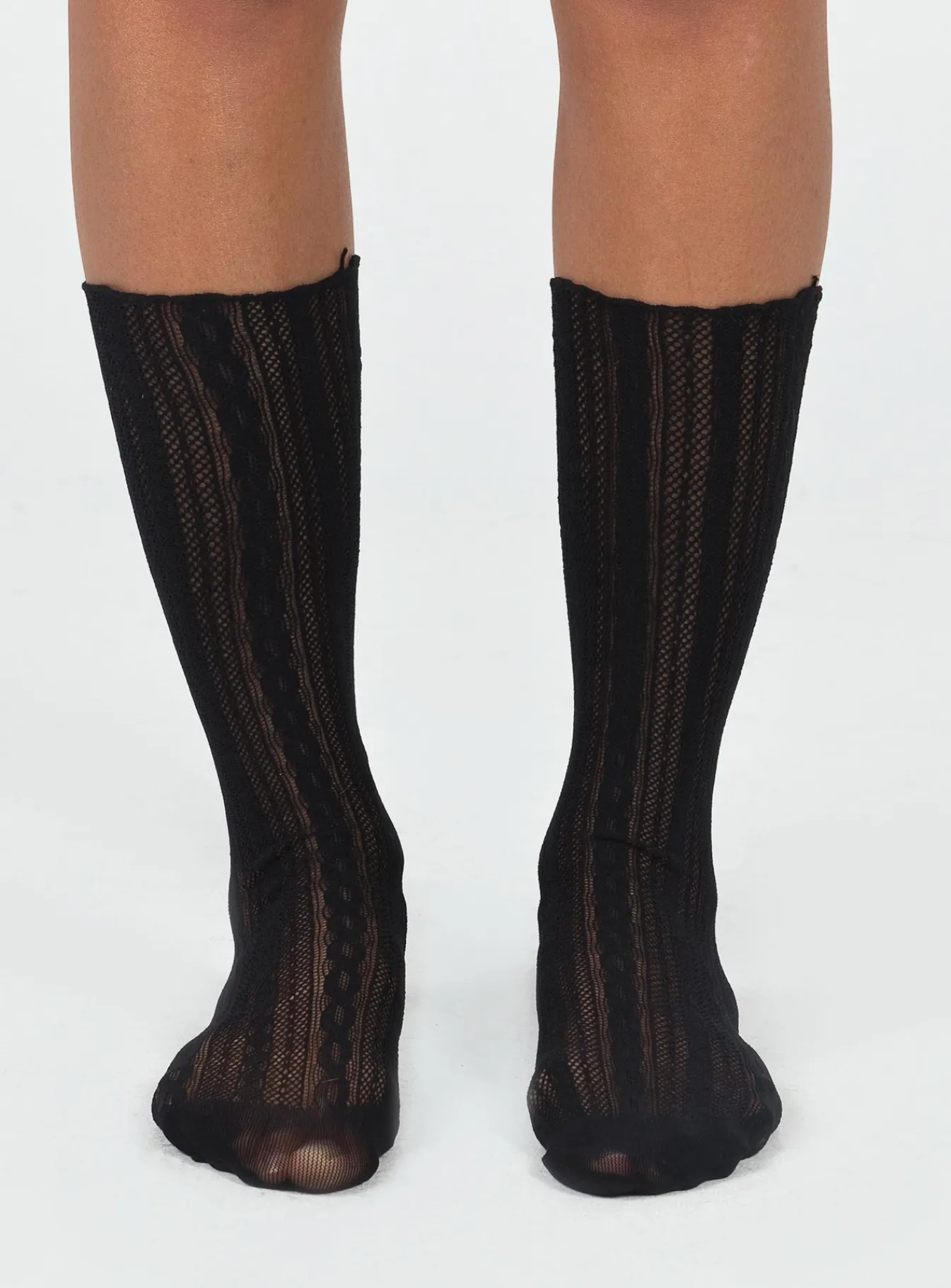 Princess Polly Every Woman Socks Black Flash Sale