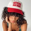 Princess Polly Everything You Want Hat/ Red   Cream Online