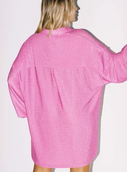 Princess Polly Evolving Shirt Dress Pink Best
