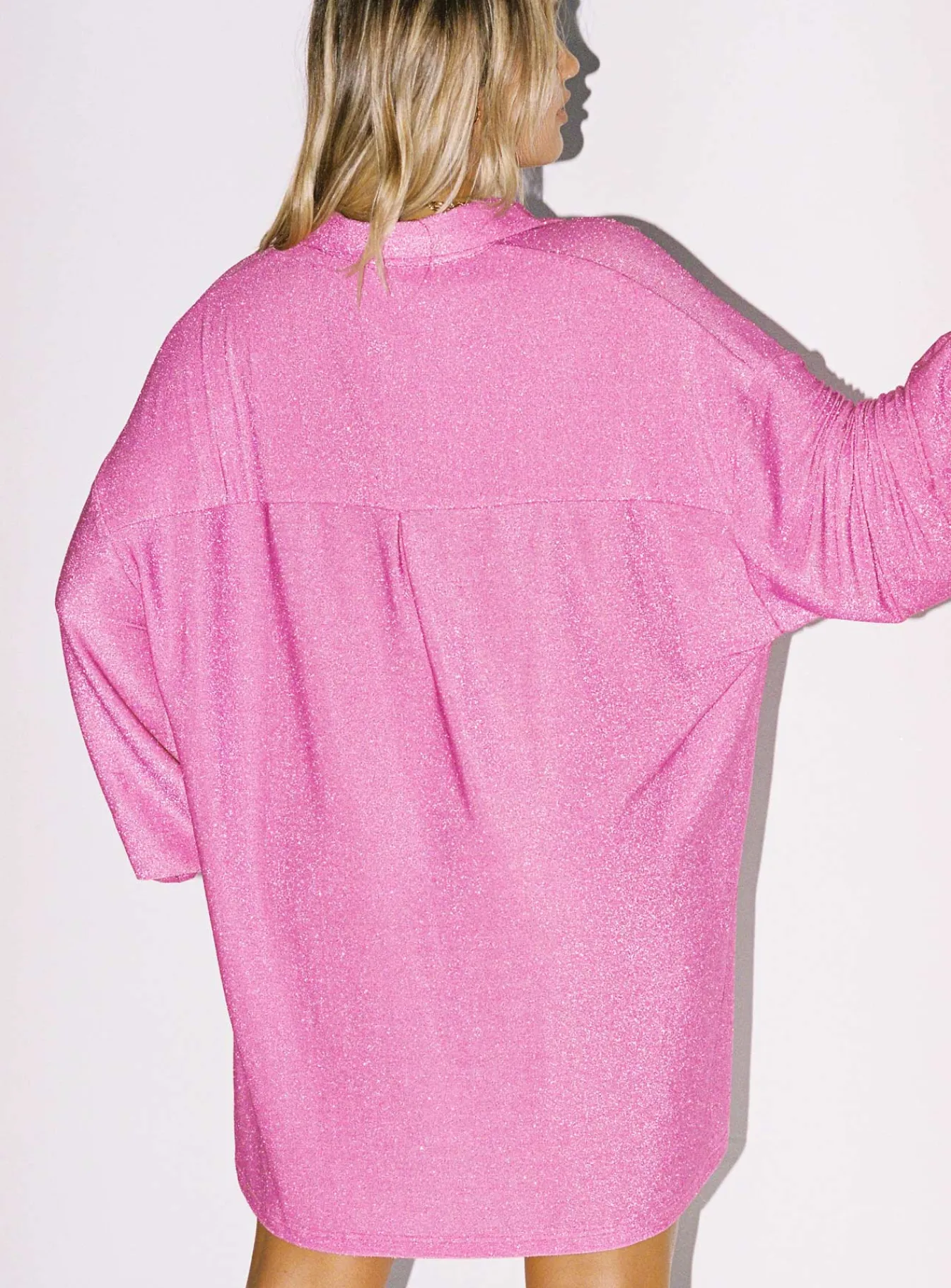 Princess Polly Evolving Shirt Dress Pink Best