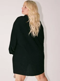 Princess Polly Evolving Shirt Dresscurve Black Sale