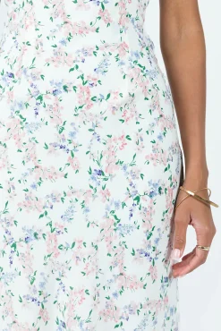 Princess Polly Fairholm Maxi Dress  White / Floral Outlet
