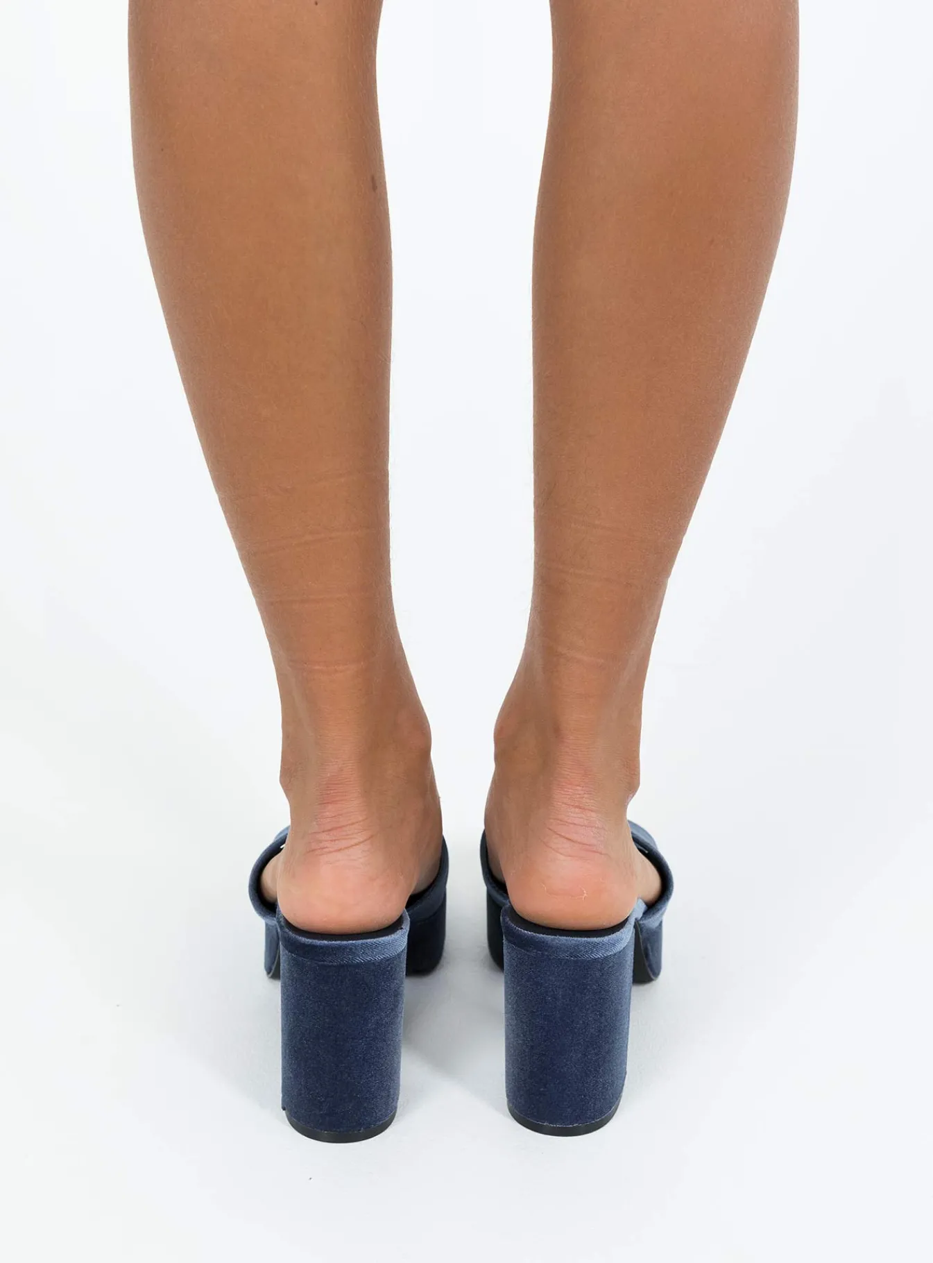 Princess Polly Farrington Heels Blue Fashion