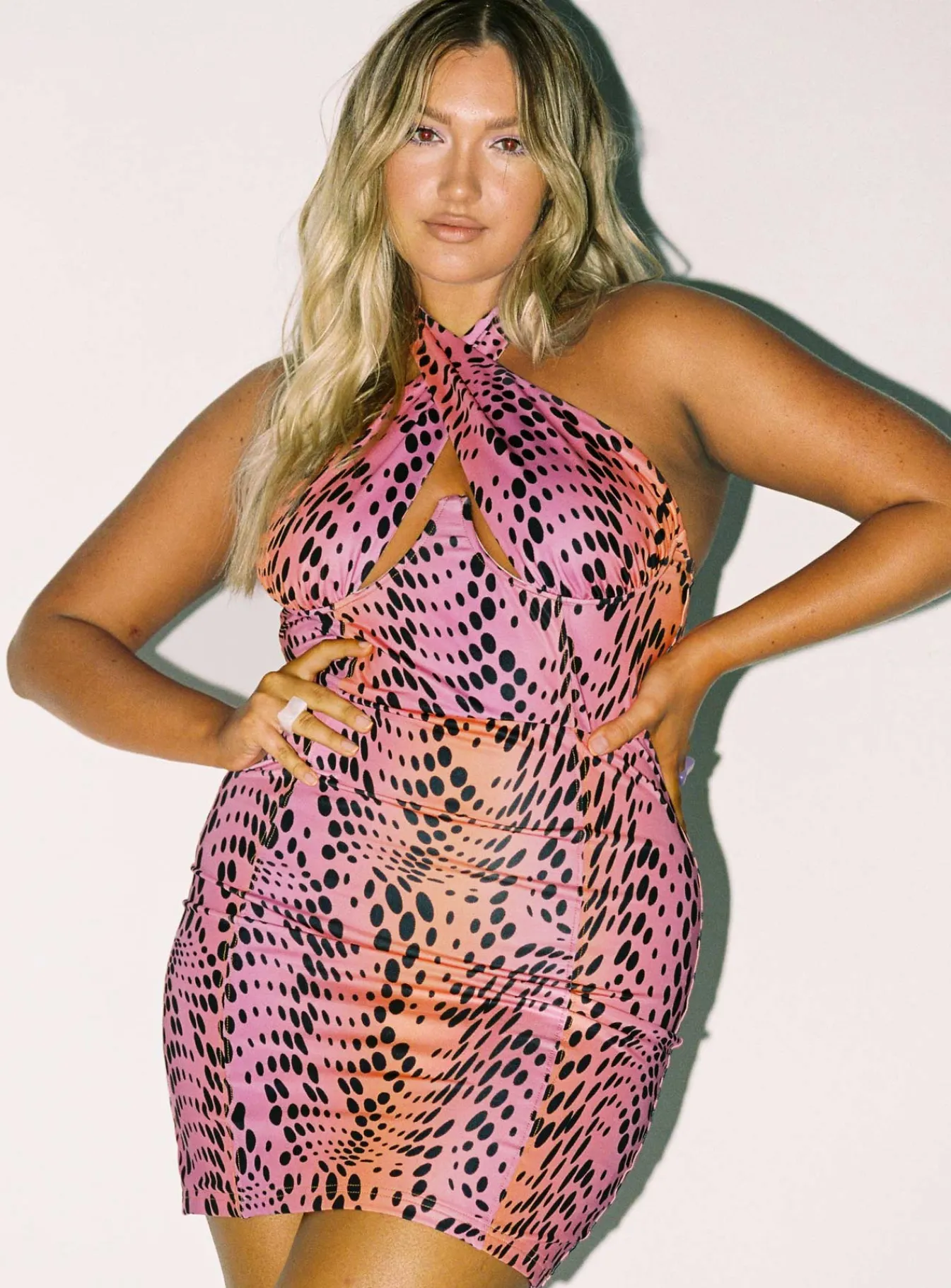 Princess Polly Feel Good Mini Dress Multi Fashion