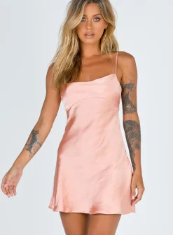 Princess Polly Fiery Feelings Mini Dress Pink Cheap