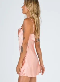 Princess Polly Fiery Feelings Mini Dress Pink Cheap