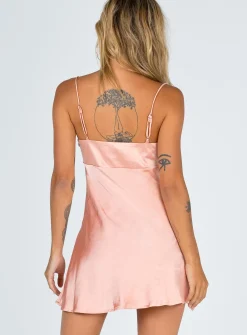 Princess Polly Fiery Feelings Mini Dress Pink Cheap